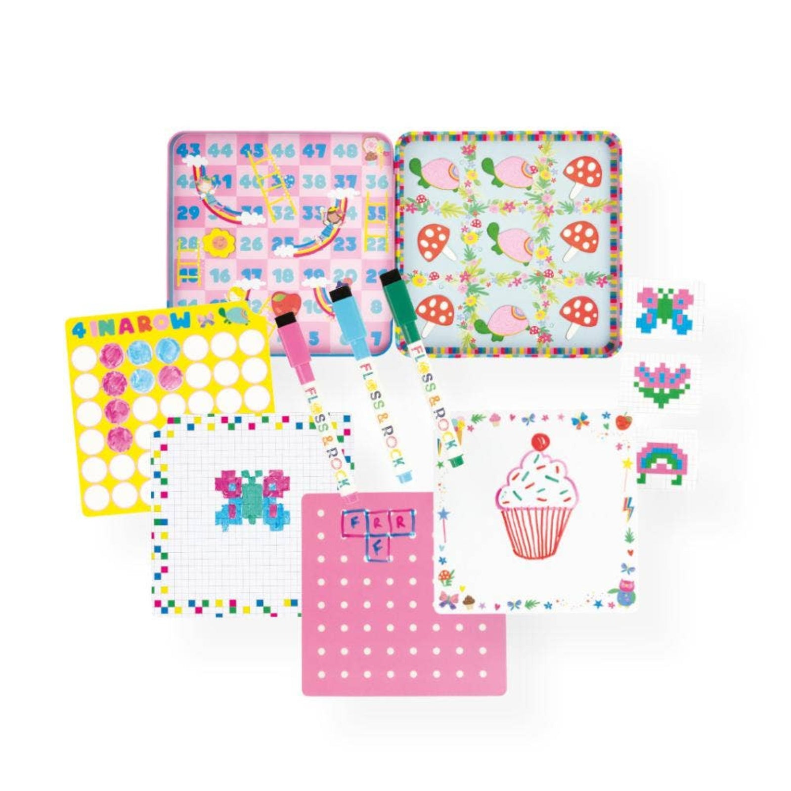 Floss & Rock Magnetic Fun & Games - Rainbow