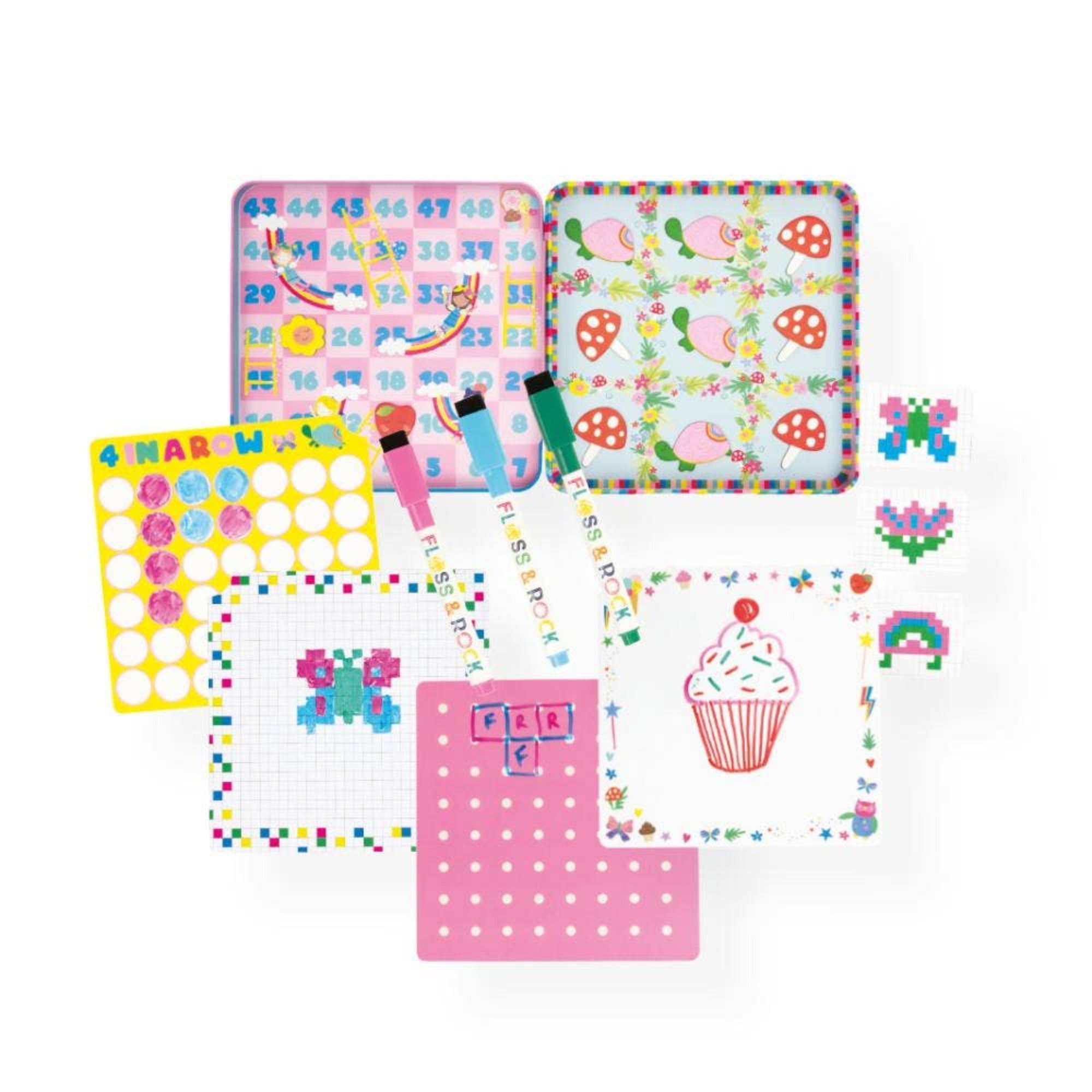 Floss &amp; Rock Magnetic Fun &amp; Games - Rainbow