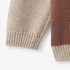 Hatley Big Bear Crew Neck Knit Sweater - Creamy Melange