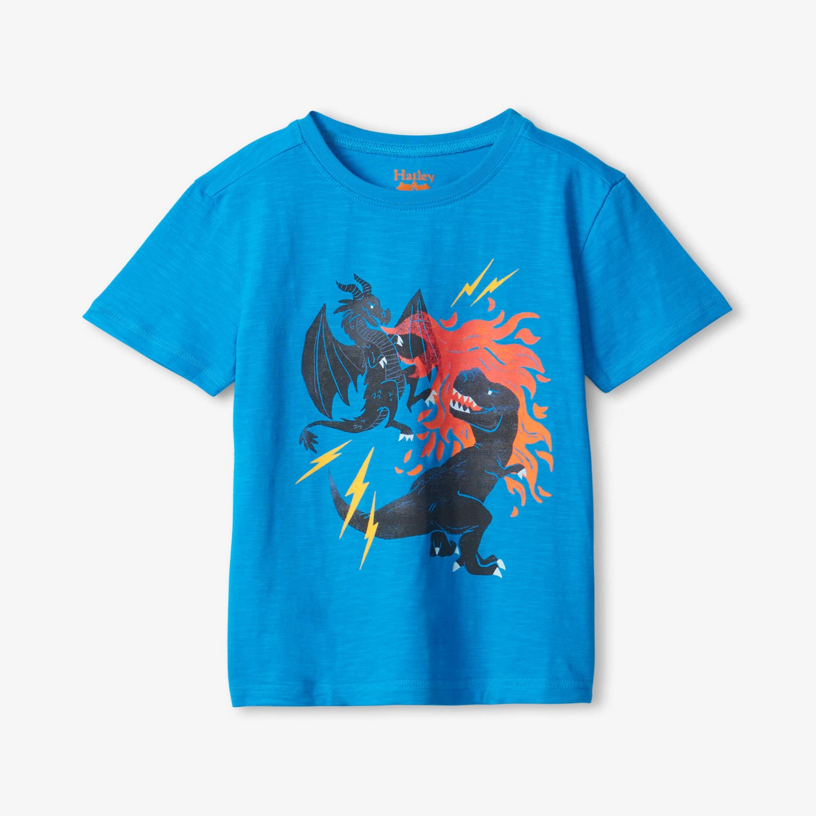 Hatley Boys Dragon Vs Dino Graphic T-Shirt