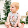 Bebe Christmas Wombat Bodysuit - Grey Stripe