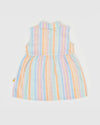 Goldie + Ace Rudy Linen Dress - Pastel Stripe