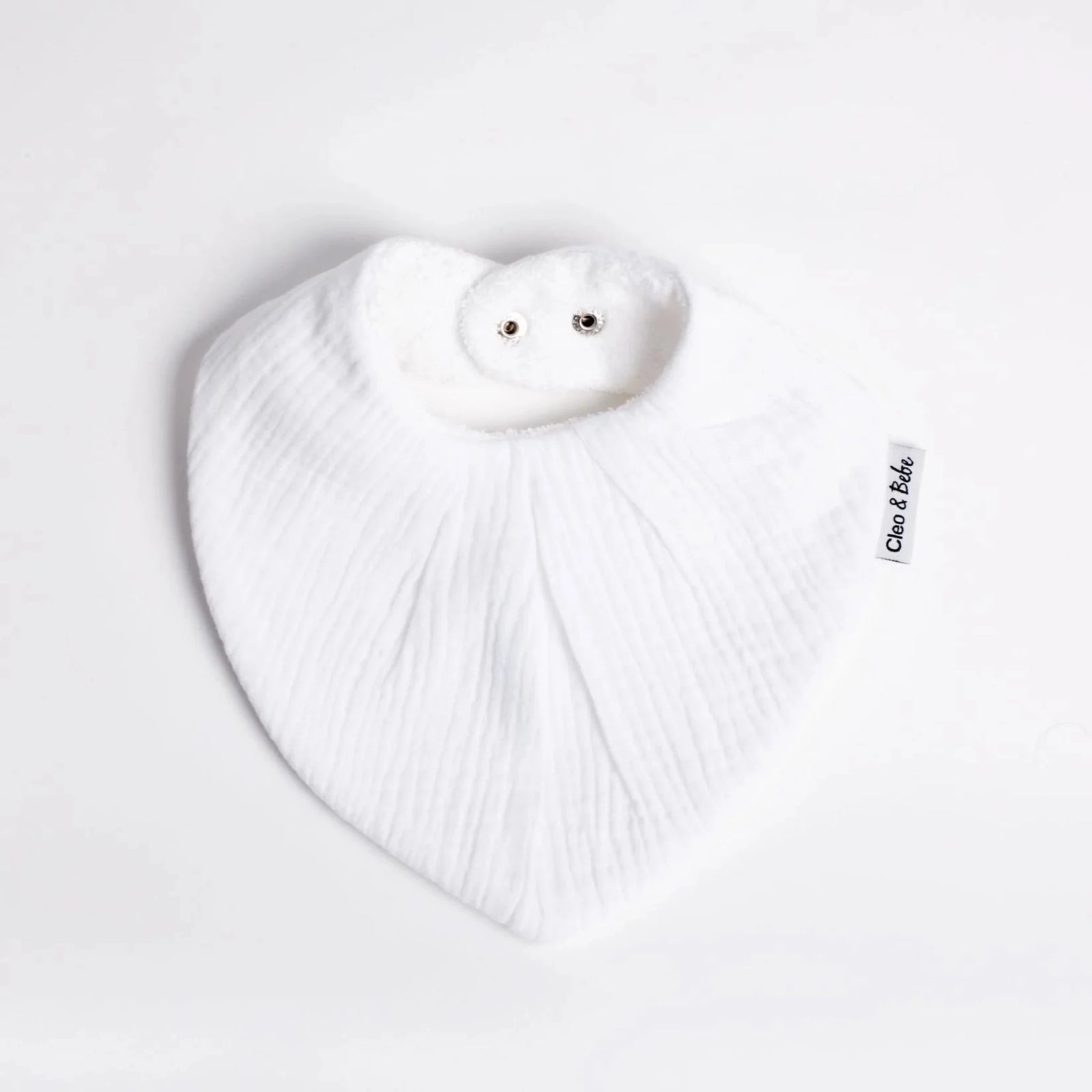 Cleo & Bebe Snow White - Waterproof Bandana Bib