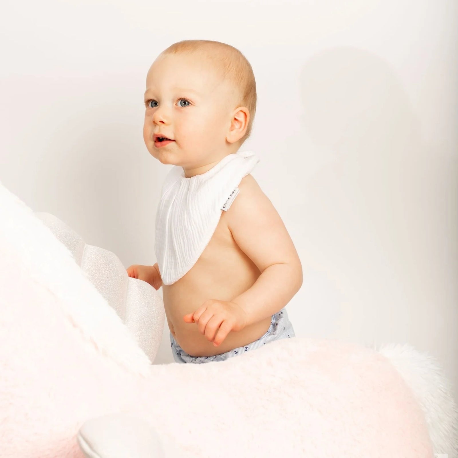 Cleo & Bebe Snow White - Waterproof Bandana Bib