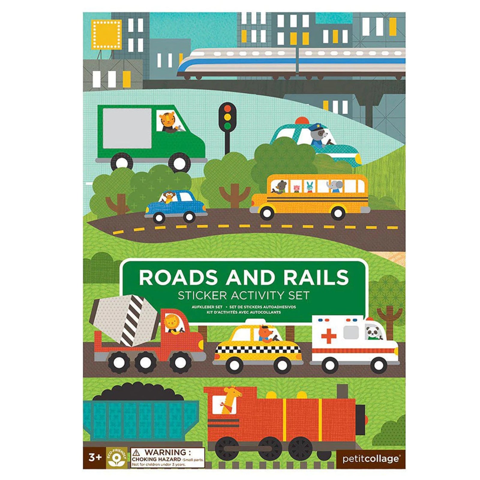 Roads and Rails - Sticker Activity Set