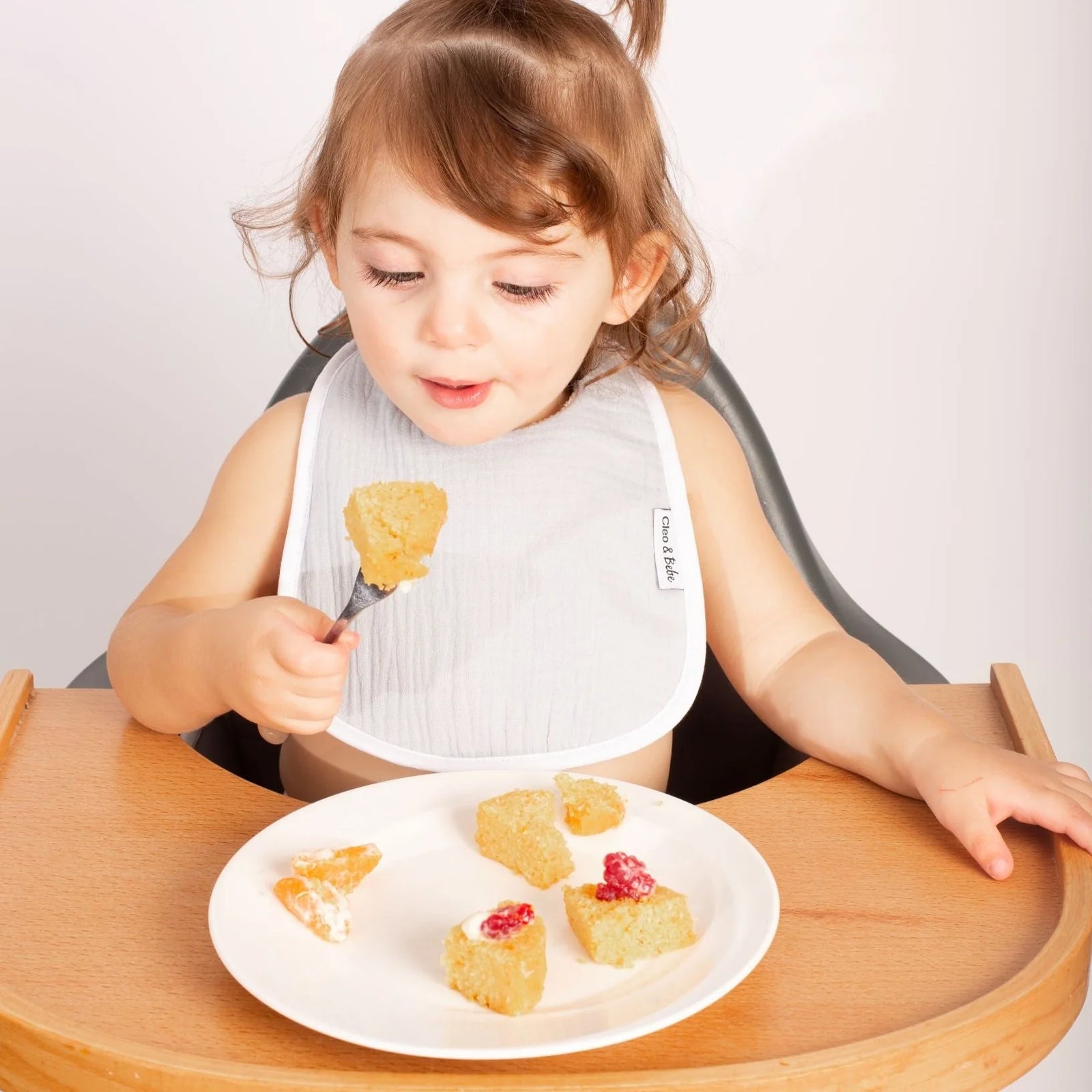 Cleo & Bebe Sky Blue - Waterproof Classic Bib