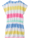 Hatley Sunset Tie Dye Pull On Dress - White