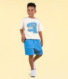 Rock Your Baby Blue Walk Shorts - Blue