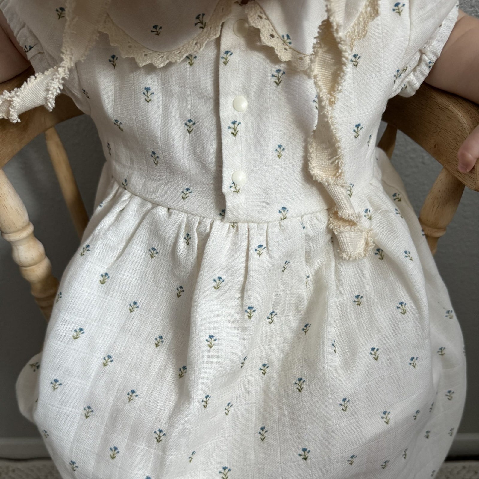 Fledge And Thread Dress - Blue Floral