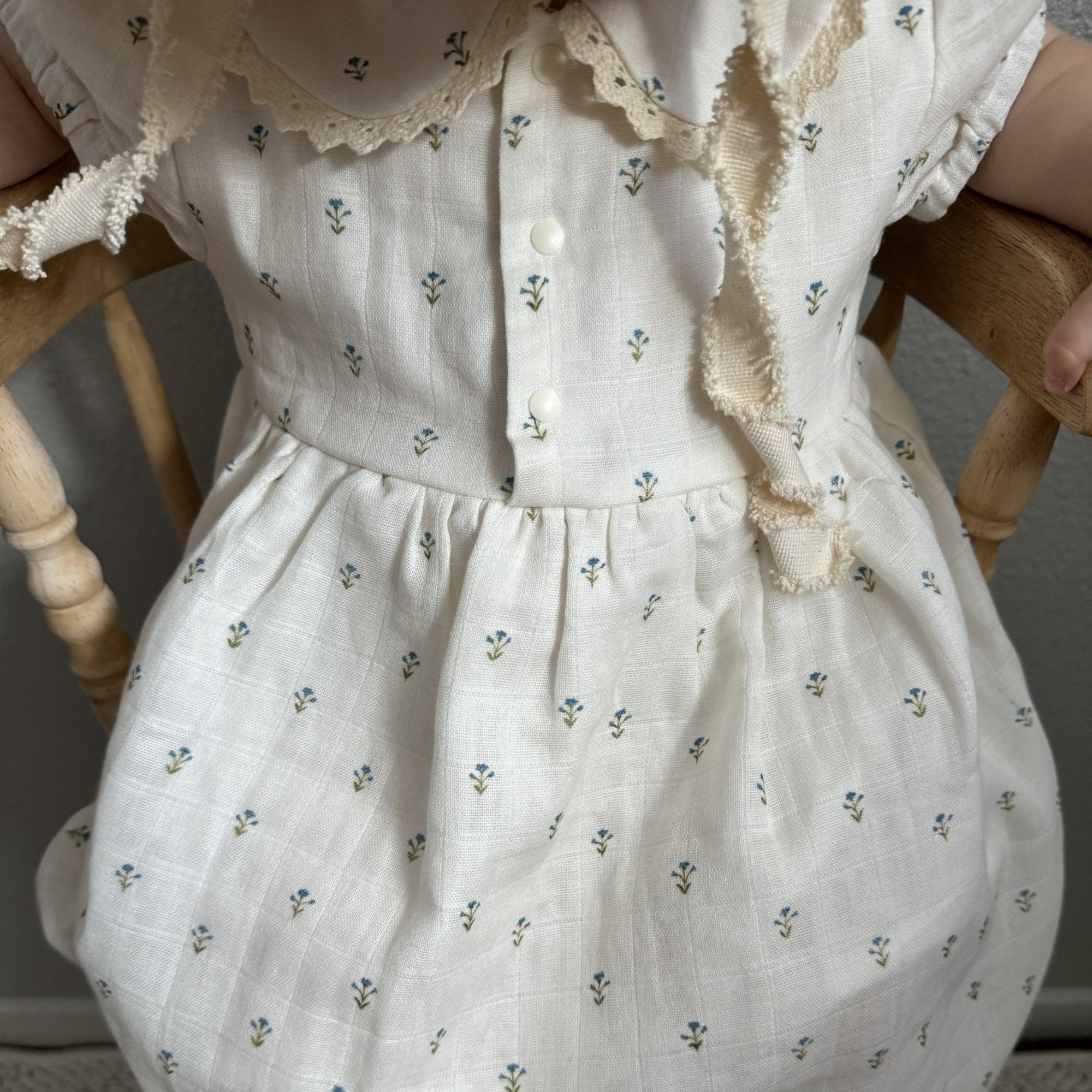Fledge And Thread Dress - Blue Floral