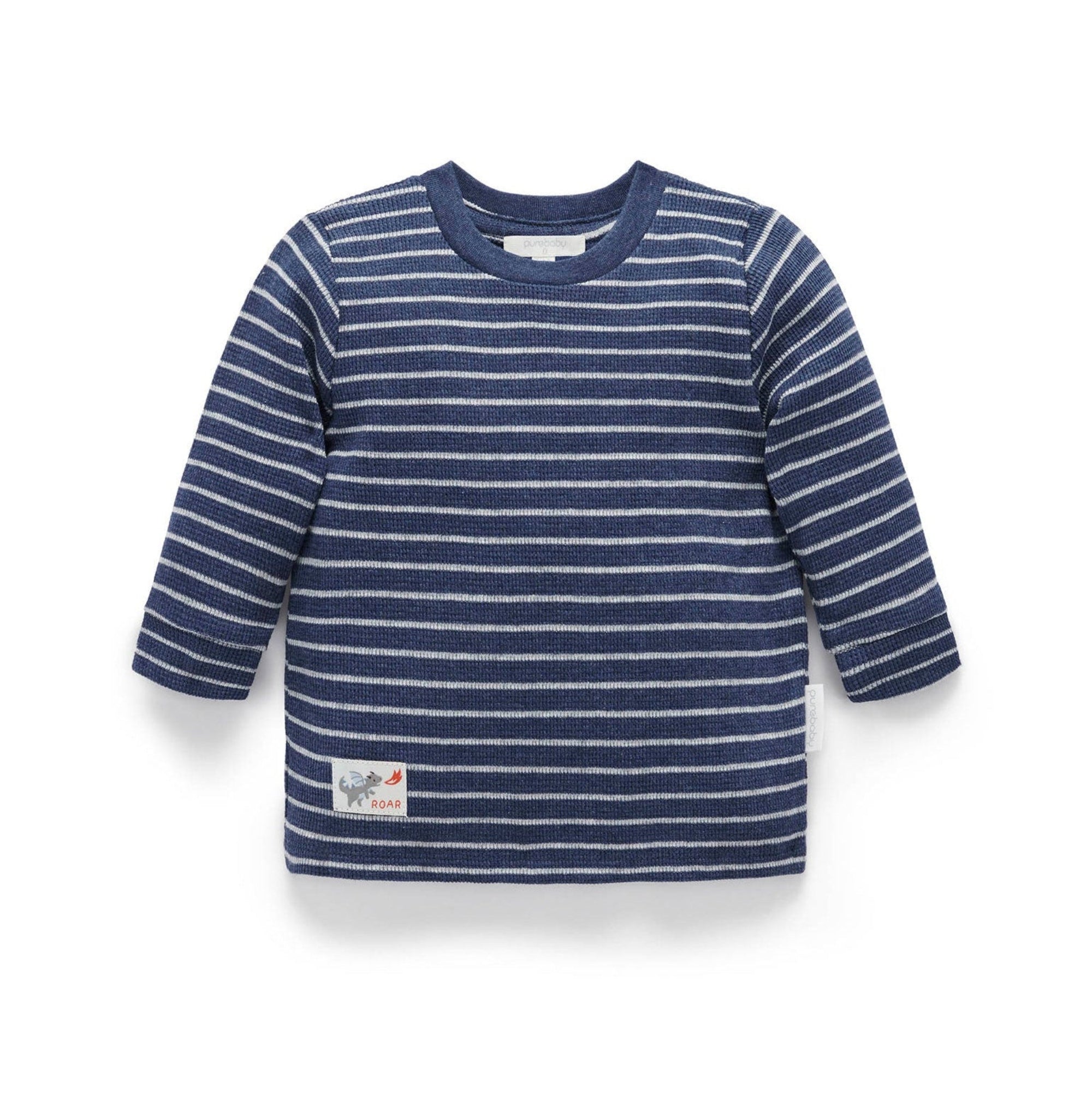 Waffle Top - Midnight Stripe