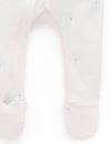Purebaby 2 Pack Zip Growsuit - Pale Blue Bear