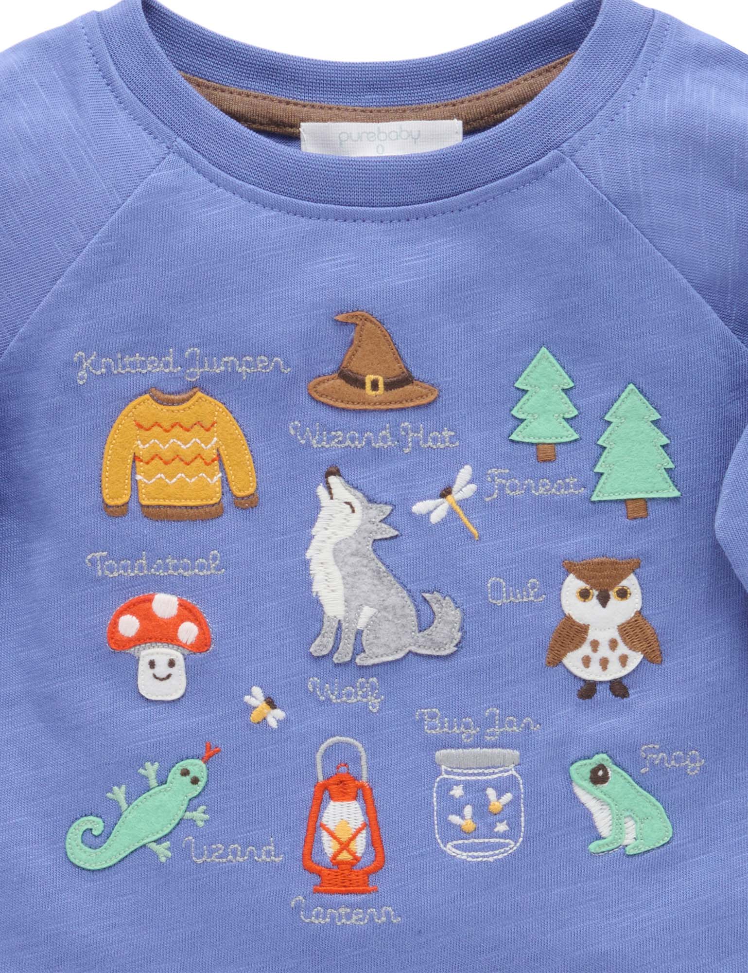 Magic Forest Long Sleeve - Saphire