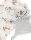 Purebaby Muslin Comforter &amp; Wrap Set - Koala  Christmas