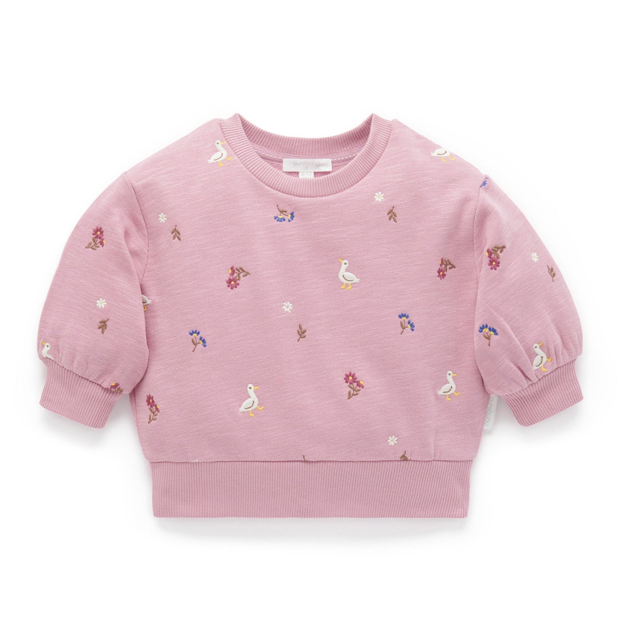 Purebaby Goose Embroidered Windcheater