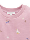 Purebaby Goose Embroidered Windcheater