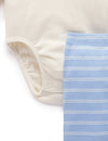 Purebaby 2 Piece Set - Surf Stripe