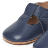 Purebaby Leather T-Bars  Shoes - Navy