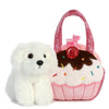 Fancy Pals Dog Cupcake Pink Bag