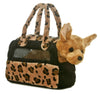 Fancy Pals Chihuahua Leopard Bag