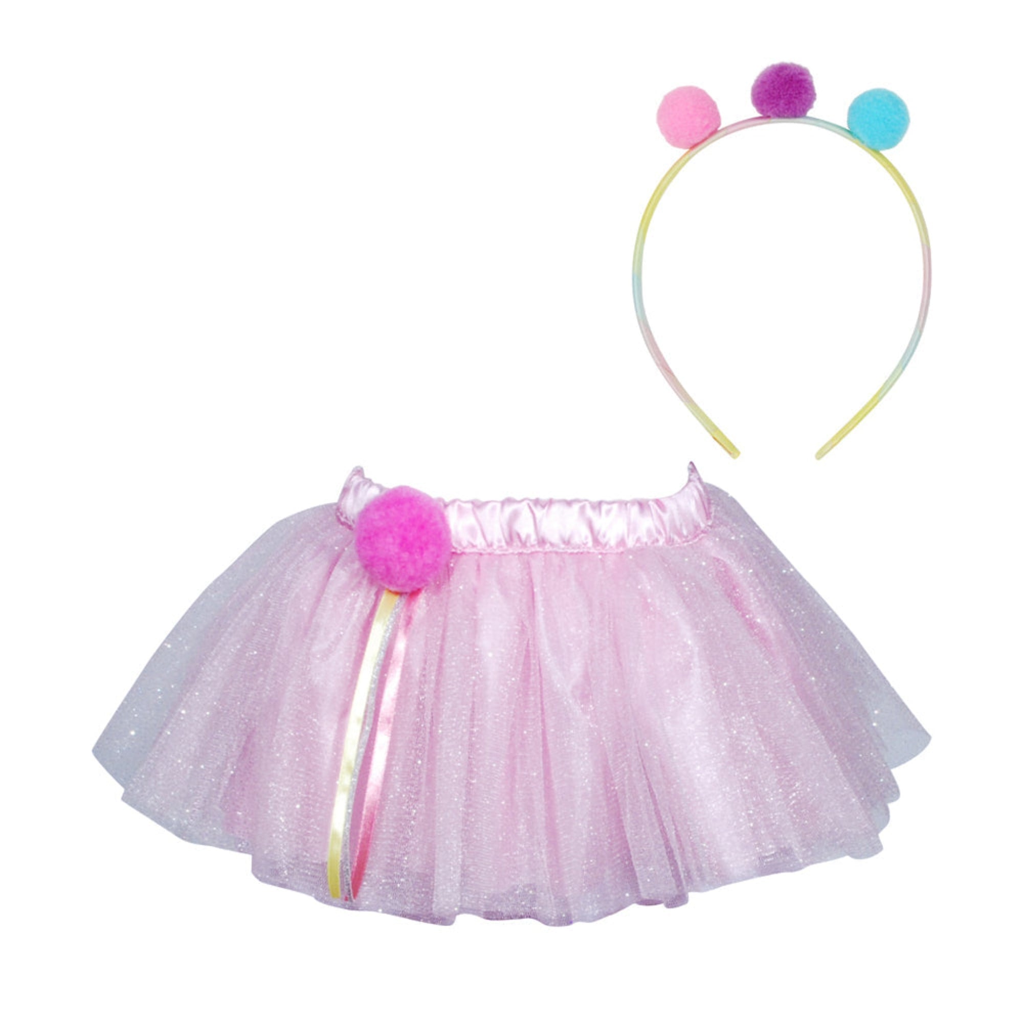 Dreamer Dancer Tutu & Headband Set - Pink