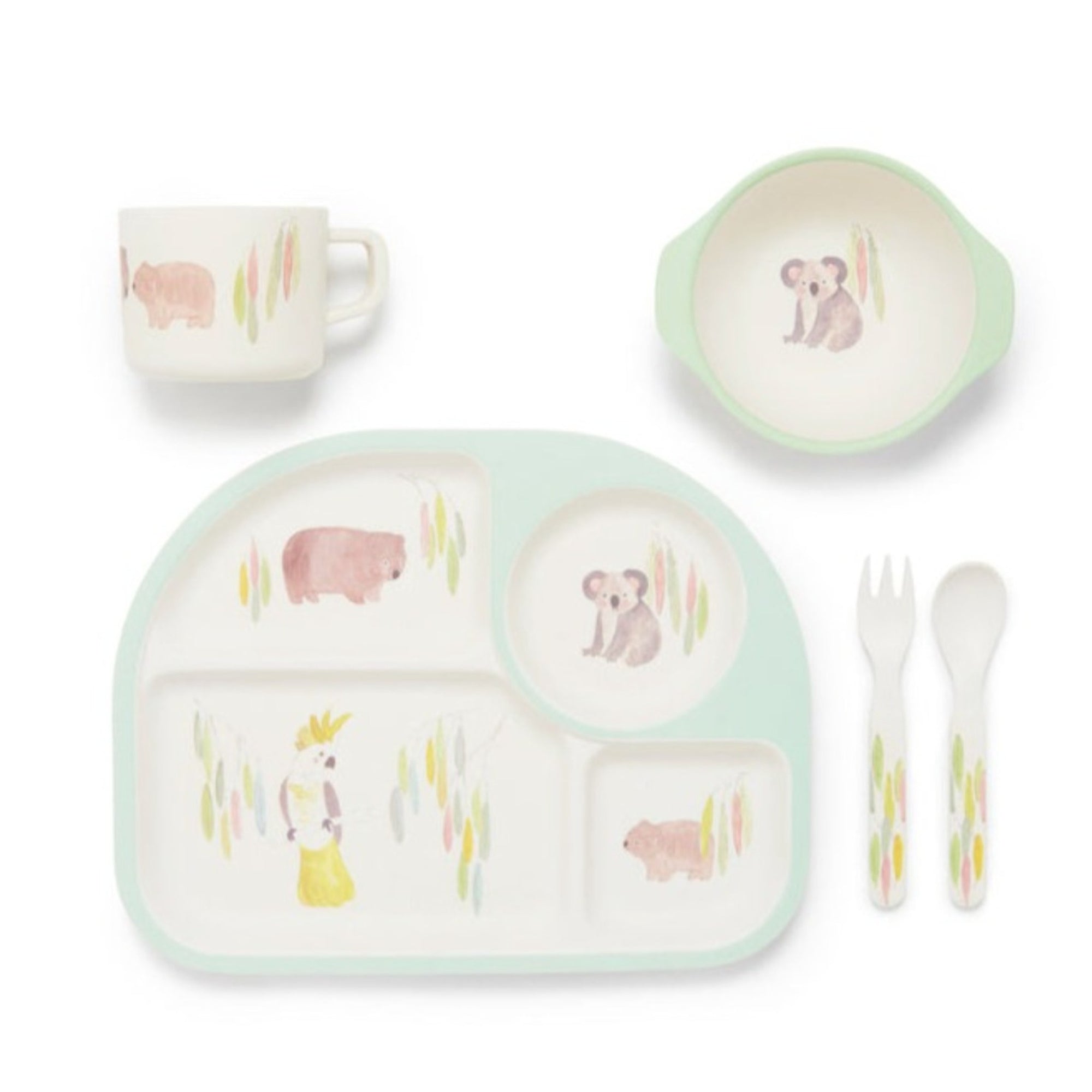 Purebaby Dinnerware Set - Australian