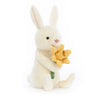 Jellycat Bobby Bunny With Daffodil