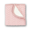 Dlux Quilted Reversible Blanket - Pink
