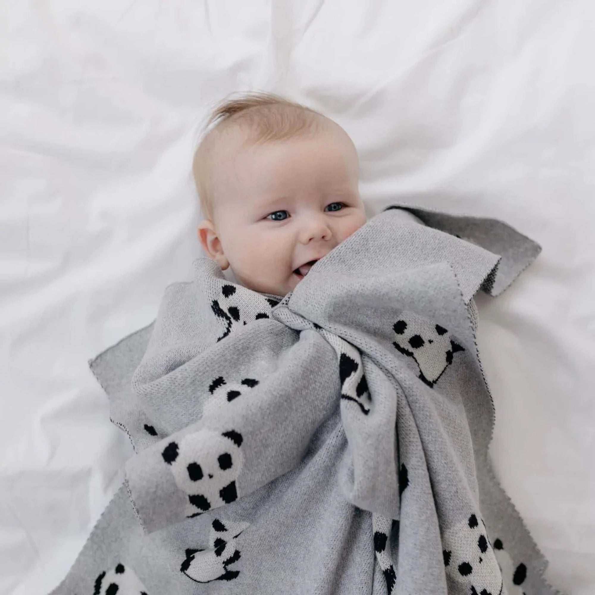 Di Lusso Percy Panda Baby Blanket