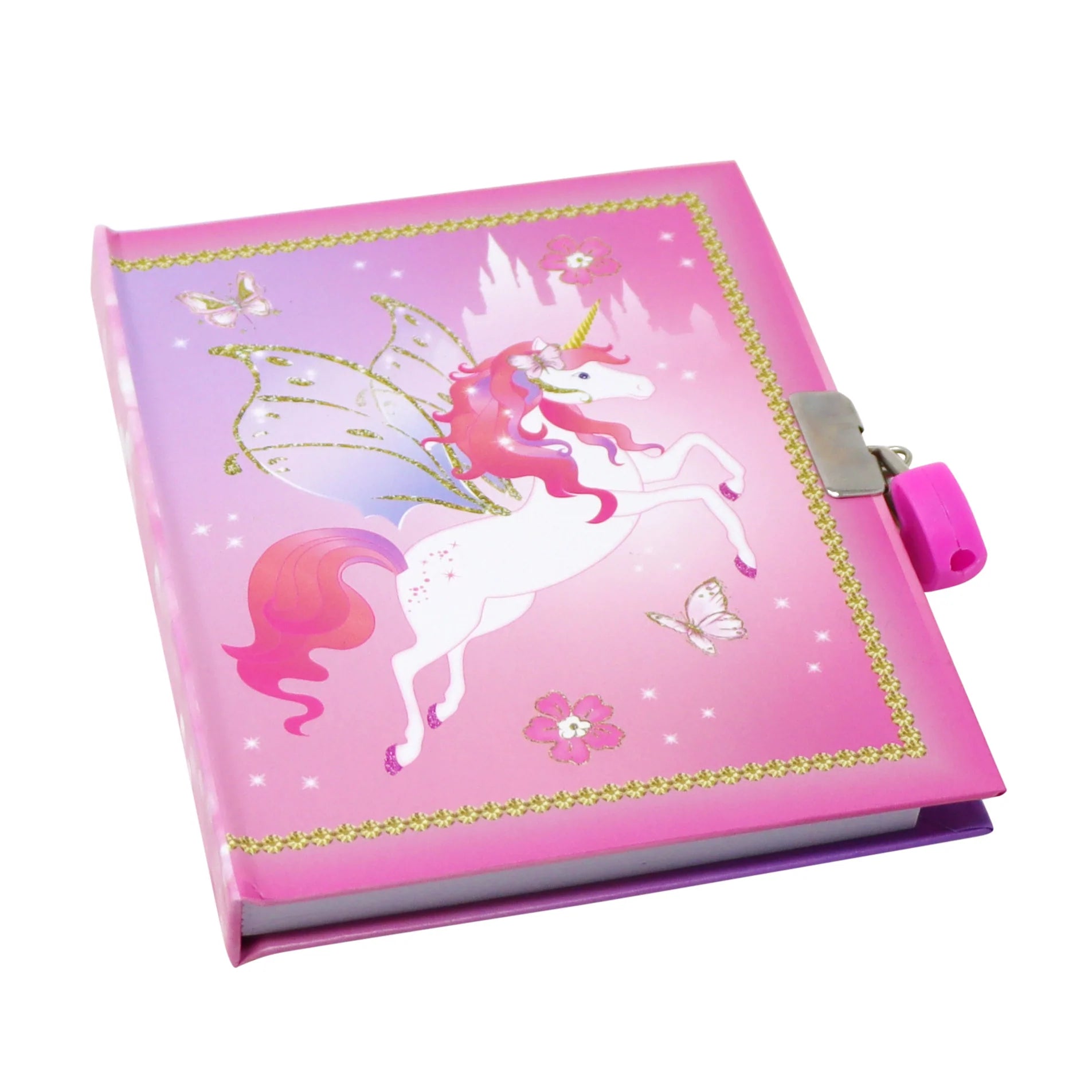 Pink Poppy Unicorn Princess Scented Diary