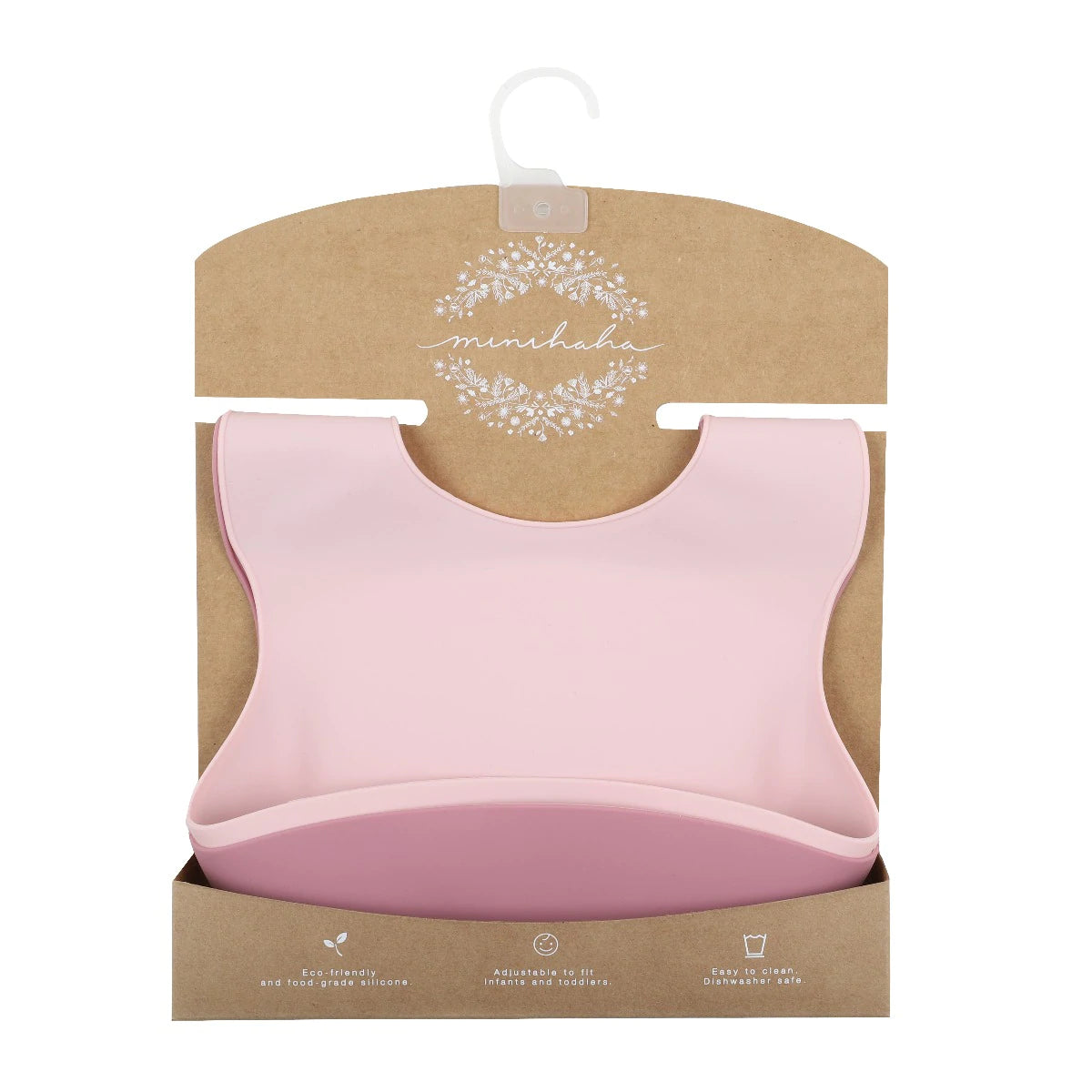 Bebe Silicone Bib 2 Pack - Pink Shades