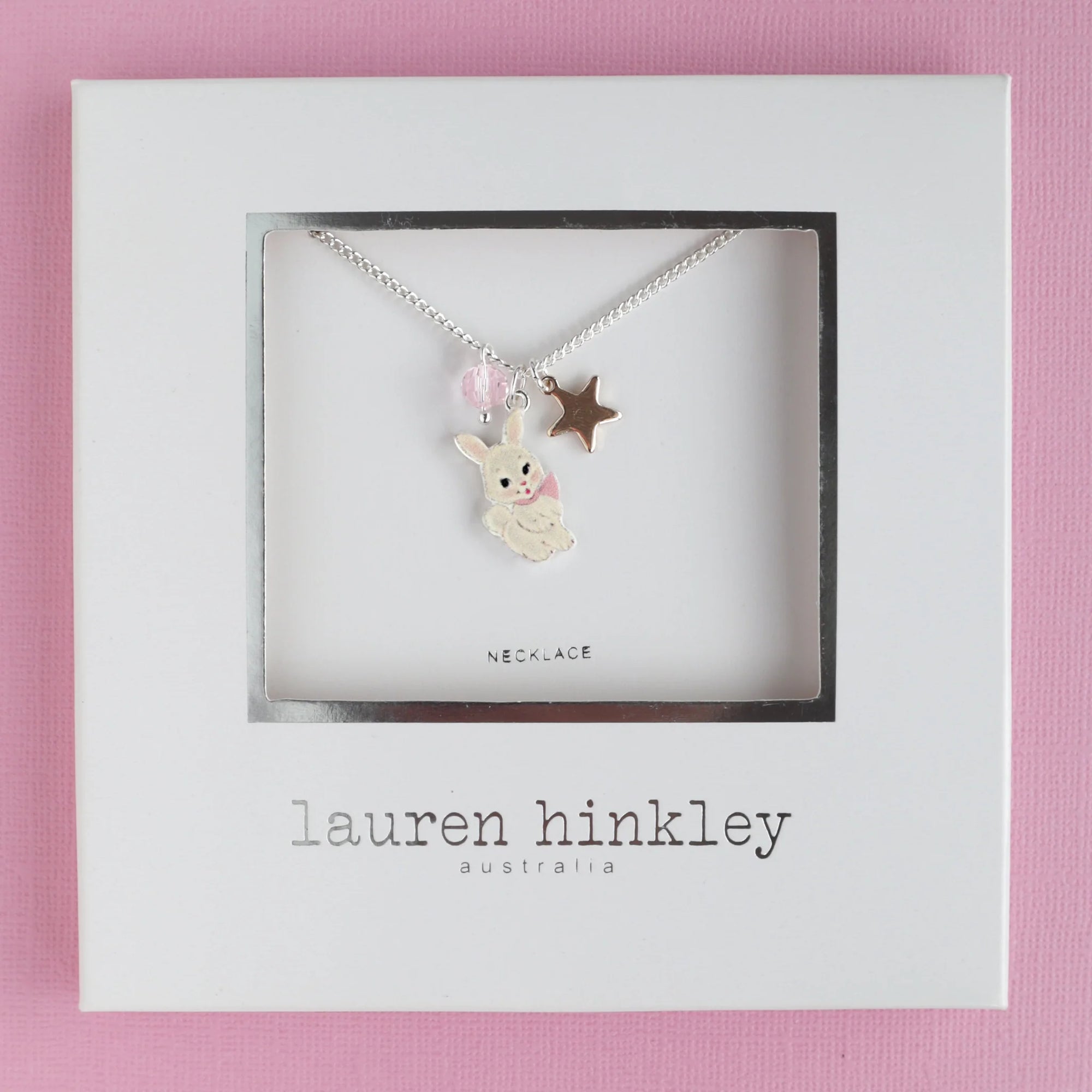 Lauren Hinkley - Floral Dreams Bunny Necklace