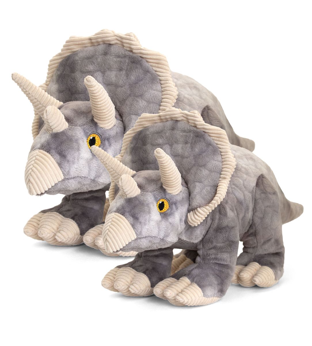 Dinosaur Triceratops Stuffed Animal Plush Kids -26cm