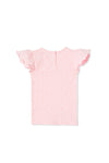 Milky Girl Rosebud Rib Tee