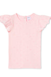 Milky Girl Rosebud Rib Tee