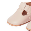 Purebaby Leather T-Bars  Shoes - Blush