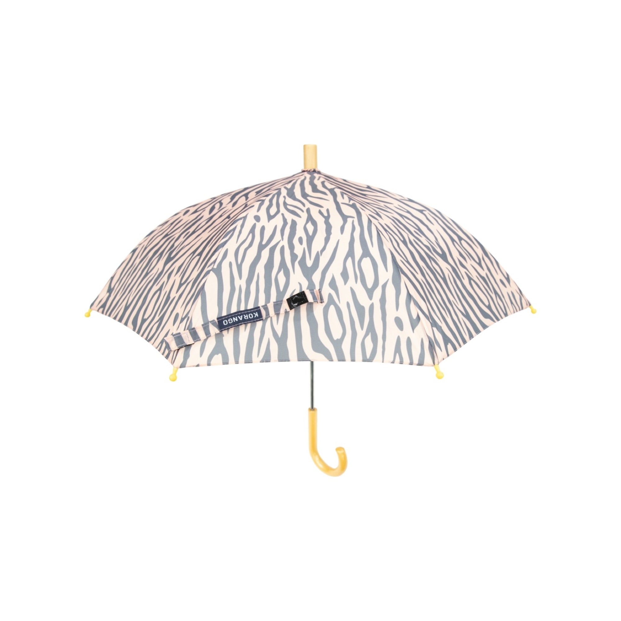Korango Tiger Striped Pattern Umbrella Dusty Pink