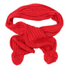Korango Textured Knit Scarf - Red