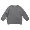 Korango Pattern Knit Sweater - Charcoal