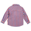 Korango Long Sleeve Shirt Check Design - Red