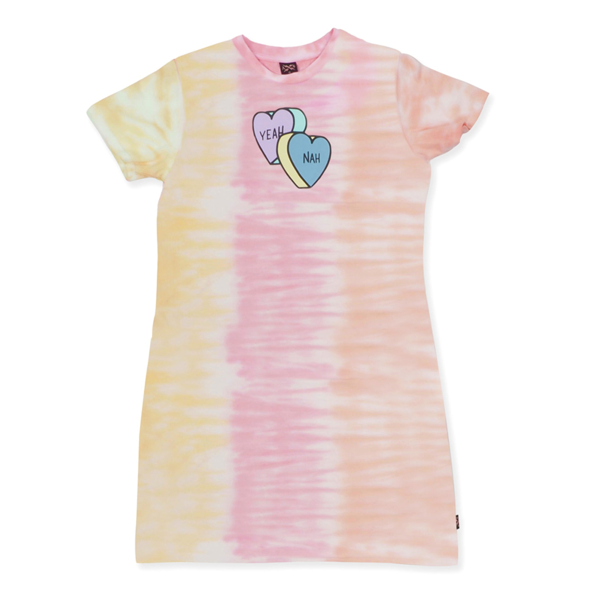 Alphabet Soup Yeah Nah Sherbet Tee Dress