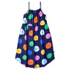 Minti Happy Dots Midi Dress - Bright Blue