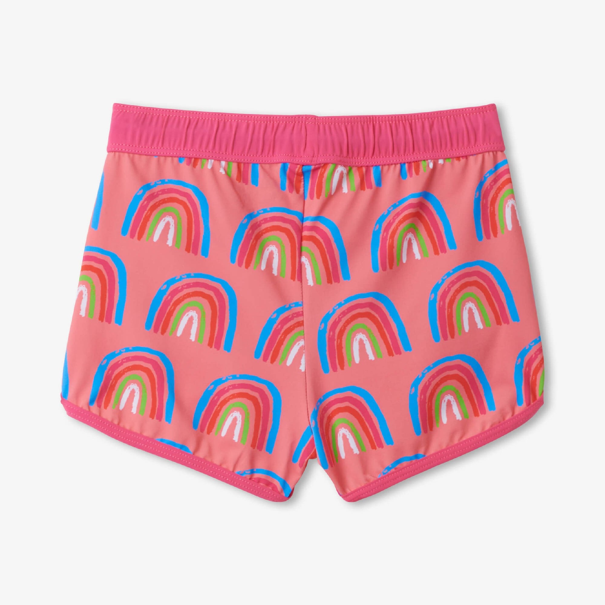Hatley Girls Lucky Rainbows Swim Shorts