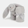 Jellycat Bashful Bunny Soother - Silver