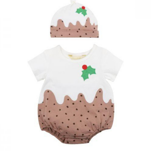 Christmas pudding deals romper