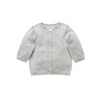 Purebaby Essential Cardigan - Melange Grey