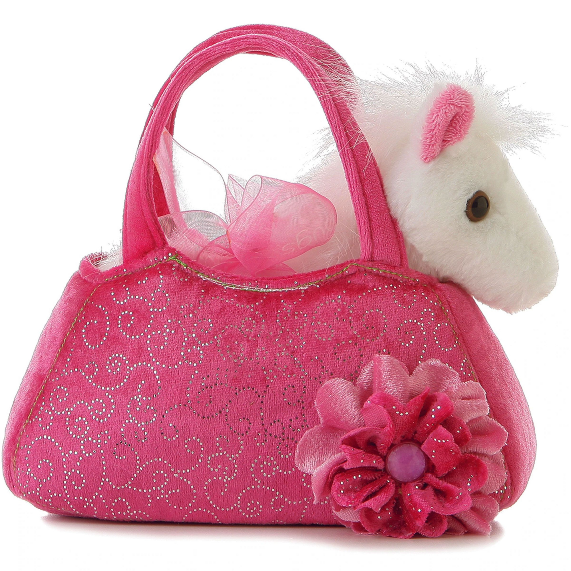 Fancy Pals Pony in a Pink Bag