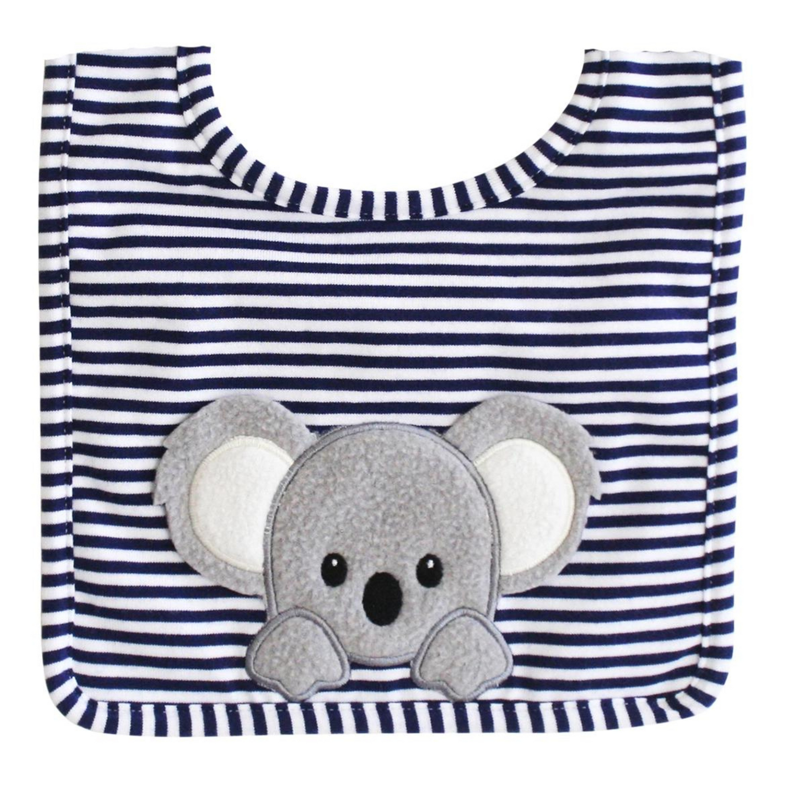 Alimrose Baby Koala Bib - Navy