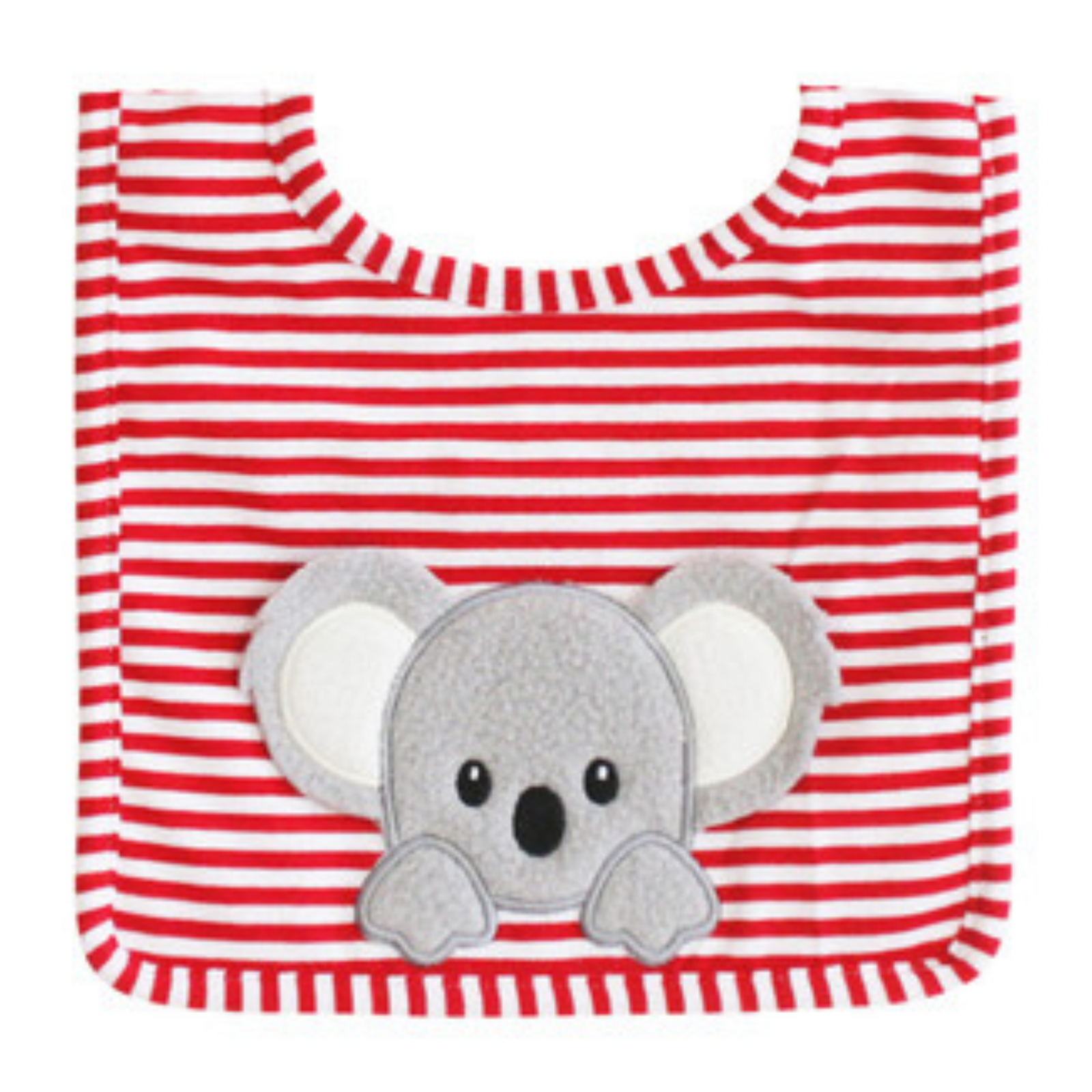Alimrose Baby Koala Bib - Red