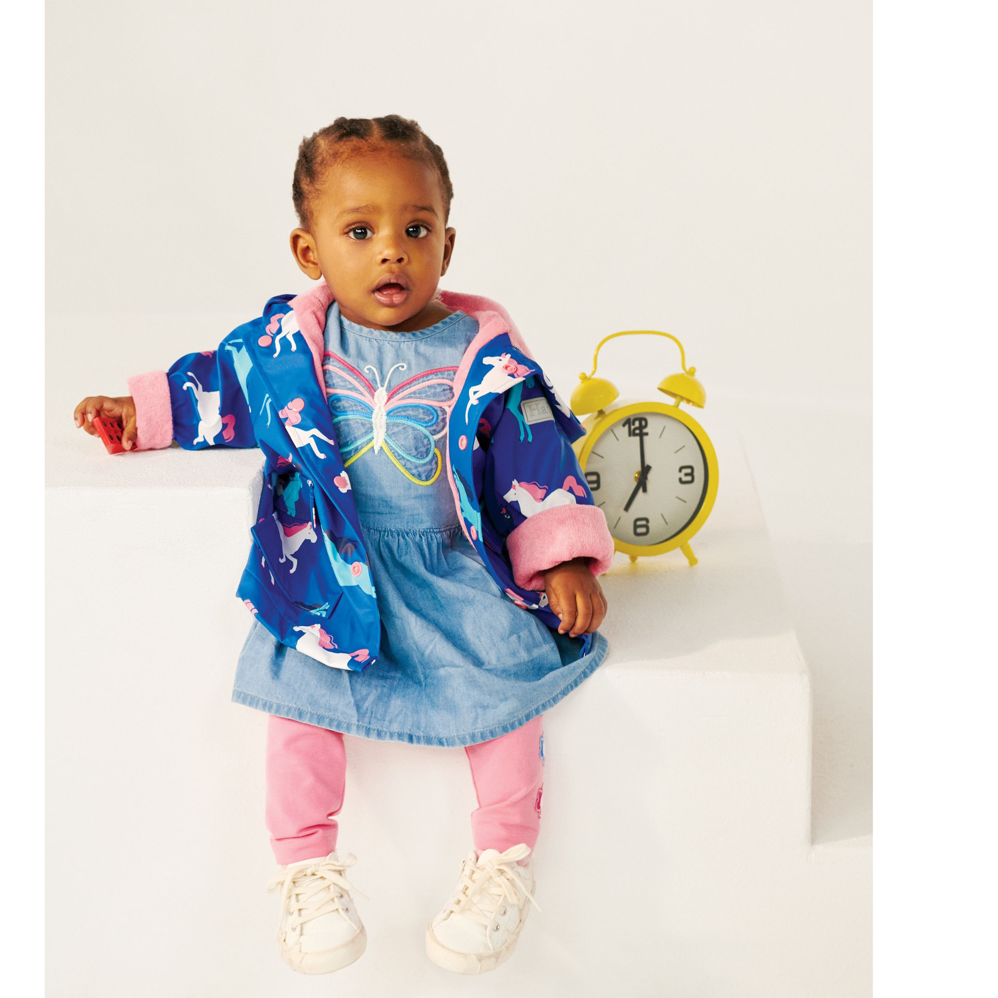 Baby 2025 in raincoat